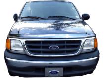 Chrome Hood Shield for 1997-2003 Ford F-250/Expedition/F-150 AVS