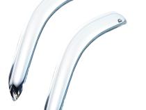 Ventvisor Deflector for 1997-2003 Ford F-250/F-150 Standard Cab Pickup Chrome Outside Mount 2 Piece AVS