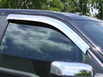 Ventvisor Deflector for 2004-2008 Ford F-150 Fx4/F-150/F-150 The 60TH Standard Cab Pickup Chrome Outside Mount 2 Piece AVS