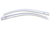 Ventvisor Deflector for 2004-2008 Ford F-150 Fx4/F-150/F-150 The 60TH Standard Cab Pickup Chrome Outside Mount 2 Piece AVS