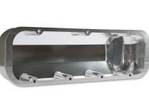Fabricated Aluminum Valve Covers with Breather Holes Short Bolt Fits 1965-2000 Chevrolet 396-454 Big Block Mr Gasket