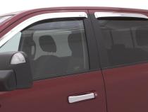 Ventvisor Deflector for 2019-2026 Ford Ranger SuperCrew Cab Pickup Chrome Outside Mount 4 Piece AVS