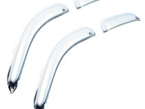 Ventvisor Deflector for 2002-2010 Ford Explorer and More Chrome Outside Mount 4 Piece AVS