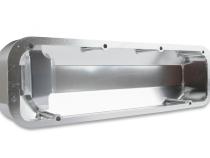 Fabricated Aluminum Valve Covers Silver Finish Fits 1964-1991 Chrysler 273-360 Small Block except Magnum Mr Gasket
