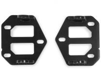 Engine Mount Brackets 1982-2004 GM S-10, Sonoma LS Swap Engine Mounting Brackets Hooker BlackHeart