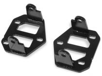 Engine Mount Brackets 1982-2004 GM S-10, Sonoma LS Swap Engine Mounting Brackets Hooker BlackHeart