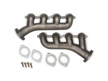 LS Swap Exhaust Manifolds 1990-2004 GM S-10, Sonoma LS Swap Exhaust Manifolds, 2.50 Inch Outlet Natural Cast Finish Hooker BlackHeart