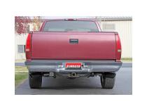 Flow Fx Cat-Back Exhaust System Fits 1996-1999 Chevrolet/Gmc 1500 5.7L Extended Cab/Short Bed With Dual Cats, Flow Fx Cat-Back Dual Exit Exhaust, 3.0 Inch To 2.5 Inch 409 Stainless Steel, Black Tips Flowmaster