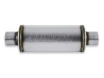 Flow Fx Muffler Flow Fx Muffler 3.0 In/Out 6-Inch Round Body Moderate Sound Stainless Steel Flowmaster