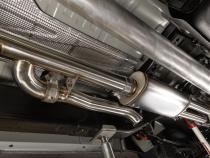 Signature Series Cat-Back Exhaust System Fits 2024-2026 GM 1500 6.2-Liter, Signature Series Cat-Back Exhaust System, With Active Valve, 304 Stainless Steel Flowmaster