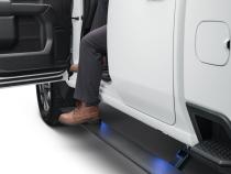 PowerStep Electric Running Boards Plug N Play System For 2019-2021 Silverado/Sierra 1500 22 Silverado LTD/Sierra Limited 20-22 Silverado/Sierra 2500/3500 Double and Crew Cab AMP Research