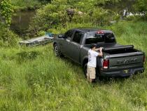 Deuce Tonneau Cover Black 2007-2013 Silverado/Sierra 1500/2007-2014 2500 HD/3500 HD 6 Foot 6 Inch Bed with Cargo Management System Truxedo