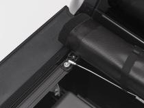 Deuce Tonneau Cover Black 2007-2013 Silverado/Sierra 1500/2007-2014 2500 HD/3500 HD 6 Foot 6 Inch Bed with Cargo Management System Truxedo