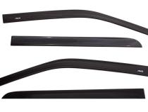 Ventvisor Deflector for 2005-2015 Toyota Tacoma Double Cab Pickup Matte Black Low Profile Outside Mount 4 Piece AVS