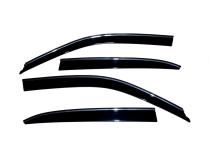 Ventvisor Deflector for 2001-2006 Lexus LS430 Smoke w/Chrome Trim Low Profile 4 Piece AVS