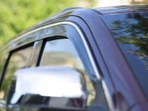 Ventvisor Deflector for 2006-2013 Lexus Is250/Is350 Smoke w/Chrome Trim Low Profile 4 Piece AVS