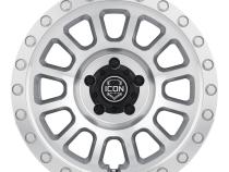 Hulse 18 X 9 / 6 X 135 6MM Offset 5.25 Inch Back Space Sliver Machined, ICON Alloys