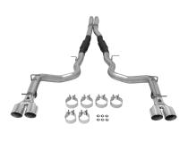 Outlaw Cat-Back Exhaust System 2015-2016 Dodge Challenger R/T With 5.7L Hemi Engine Aggressive Sound Flowmaster