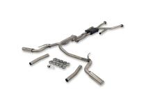 American Thunder Cat-Back Exhaust System Fits 2022-2025 Toyota Tundra 3.4-Liter, Cat-Back, Dual Out Rear/Side Exit, American Thunder Stainless Steel Exhaust System Flowmaster