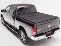 Solid Fold 2.0 Tonneau Cover Black Textured Paint 2009-2018 (2019-2024 Classic) Ram 5' 7 inch Bed with RamBox Extang