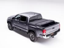 Solid Fold 2.0 Tonneau Cover Black Textured Paint 2016-2023 Toyota Tacoma 5' Bed without Trail Special Edition Storage Boxes Extang