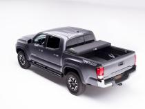Solid Fold 2.0 Tonneau Cover Black Textured Paint 2016-2023 Toyota Tacoma 5' Bed without Trail Special Edition Storage Boxes Extang