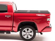 Solid Fold 2.0 Tonneau Cover Black Textured Paint 2007-2013 Toyota Tundra 8' Bed without Deck Rail System Extang