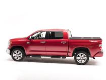 Solid Fold 2.0 Tonneau Cover Black Textured Paint 2007-2013 Toyota Tundra 8' Bed without Deck Rail System Extang