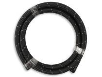 Black Nylon Braided Hose 10 AN 20 Feet Black Nylon Braided AN Hose Mr Gasket