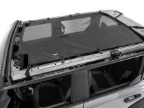 Freedom Mesh Bimini Top Plus For 2020-Up Ford Bronco 4 Door Black Mastertop