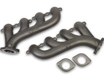 LS Swap Exhaust Manifolds Natural Cast Finish Multi-Fit 2.25 In. Outlet Gen III, Gen Iv Chevrolet LS Engine Hooker BlackHeart