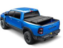 Solid Fold ALX Tonneau Cover Black Textured Paint 2009-2018 (2019-2023 Classic) Ram 1500/2010-2024 2500/3500 8' Bed Extang