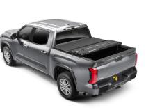 Solid Fold ALX Tonneau Cover Black Textured Paint 2022-2026 Toyota Tundra 6' 7 inch Bed with or without Deck Rail System Extang