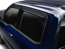 Ventvisor Deflector for 2014-2024 Nissan Np300/Np300 Frontier Smoke Low Profile Outside Mount 4 Piece AVS