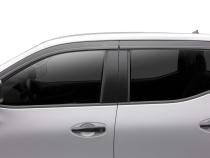 Ventvisor Deflector for 2014-2024 Nissan Np300/Np300 Frontier Smoke Low Profile Outside Mount 4 Piece AVS