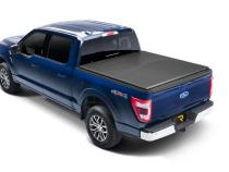 Trifecta ALX Tonneau Cover Black Leather Grained Fabric 2021-2026 Ford F-150 5' 7 inch Bed (Includes Lightning) Extang