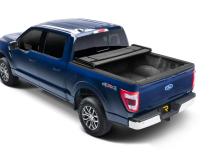 Trifecta ALX Tonneau Cover Black Leather Grained Fabric 2021-2026 Ford F-150 5' 7 inch Bed (Includes Lightning) Extang