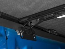 Trifecta ALX Tonneau Cover Black Leather Grained Fabric 2017-2024 Nissan Titan 5' 7 inch Bed with Utili-Track System Extang