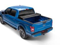 Trifecta ALX Tonneau Cover Black Leather Grained Fabric 2017-2024 Nissan Titan 5' 7 inch Bed with Utili-Track System Extang