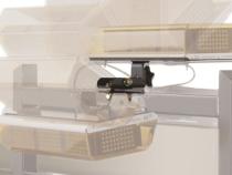 Utility Light Bracket Universal Folding 16 Inch X 7 Inch Rectangle Center Mount Backrack