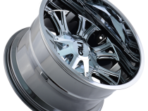 Cast Aluminum Wheels Americana 9101 CH 20x12 Chrome 8 On 165.1/8 On170 Bolt Pattern -44 Offset Cali Offroad Wheels
