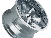 Cast Aluminum Wheels Distorted 9106 CH 22x12 Chrome 8 On 180 Bolt Pattern -44 Offset Cali Offroad Wheels