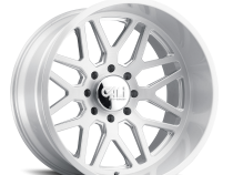 Cast Aluminum Wheels Invader 9115 BGC 22x12 Brushed Brushed 6 On 139.7 Bolt Pattern -51 Offset Cali Offroad Wheels