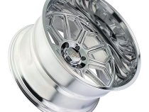 Cast Aluminum Wheels Auburn 9117 PO 20x10 Milled Spokes Polished 8 On 170 Bolt Pattern -25 Offset Cali Offroad Wheels