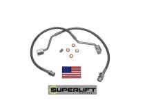 Bulletproof Brake Hose Front 1990-1996 Ford F-150 and Bronco with 4-6 Inch Lift Kit Superlift