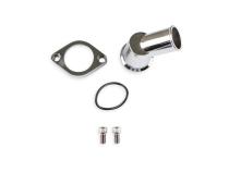 O-ring Style Chrome Water Neck 45 degree Fits 1967-1975 Chevrolet V8 Engines Mr Gasket