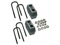 4 Inch Block Kit 1999-2010 Ford F-250 and F-350 Super Duty 4WD with 3 5/8 AxleTube With Top Mounted Overload Leaf Superlift