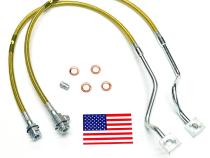 Bulletproof Brake Hose Front 1999-2004 Ford F-250 and F-350 with 4-8 Inch Lift Kit Superlift