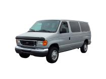 Ventvisor Deflector for 1992-2006 Ford E-350 Econoline and More Wagon Smoke In-Channel 2 Piece AVS