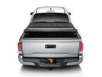 Trifecta 2.0 Tonneau Cover Black Leather Grained Fabric 2022-2026 Toyota Tundra 6' 7 inch Bed with Deck Rail System Extang
